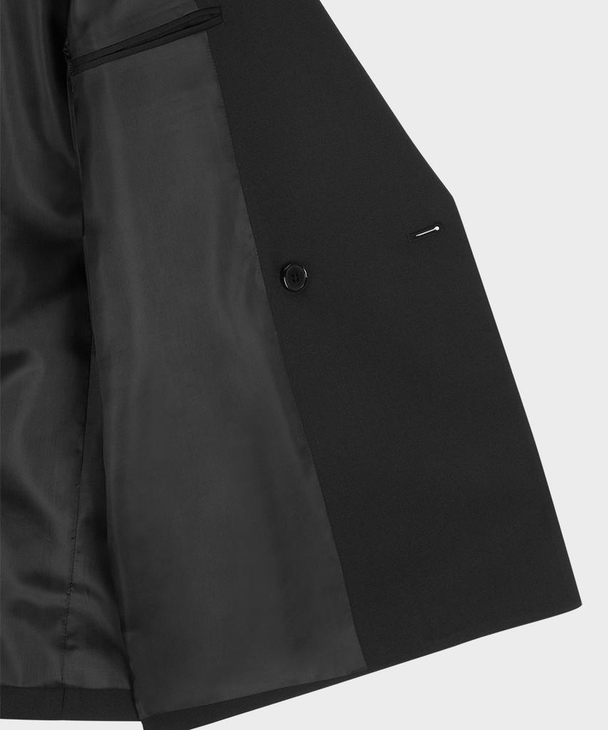 Taildern Oversized Double Breasted Jacket Black