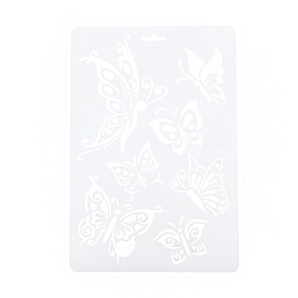Walls Painting Embossing DIY Craft Tools Stamps Album Paper Cards Butterfly Stencils Scrapbooking