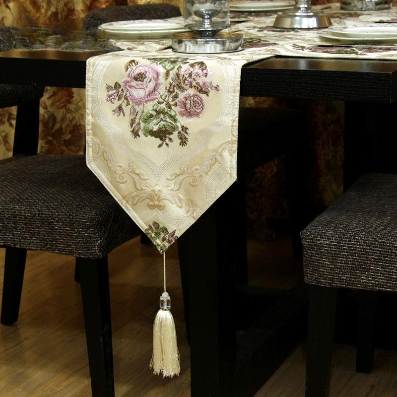 Легкие роскошные подвесные столы с кисточками, флаг, хлопок, лен, цветок, современный минималистский декор для скатерти, чайной обеденной скатерти, коврика