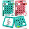Klotski 4x4 Sliding Logic Puzzle Numbers 1-15 Drawing Board 2in1 3