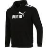Puma Худи Amplified Logo Мужские Топы Черный 588816-01