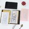 5pcs 6 Hole Binder Folders Inner Page A6/A7 Loose Leaf Inside Paper Bill Organizer