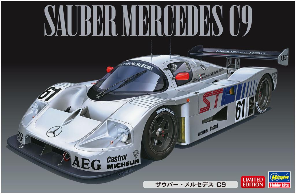 Hasegawa Пластиковая модель Sauber Mercedes C9 20306 1/24