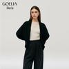 GOELIA Pure Cashmere Short Cardigan