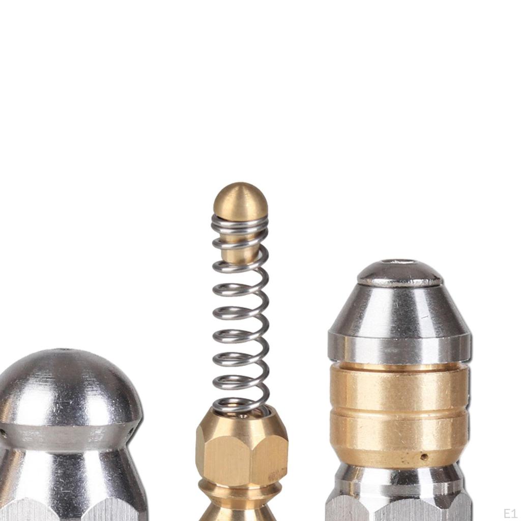 4 насадки для сливного шланга, насадка для мойки под давлением, канализационная насадка 4000 фунтов на квадратный дюйм для пола