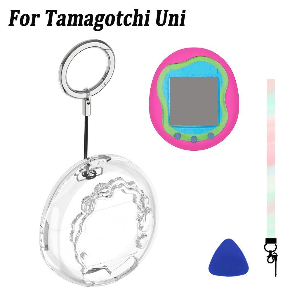 Защитный чехол из прозрачного поликарбоната для Tamagotchi Uni, аксессуары для электронной игры-питомца