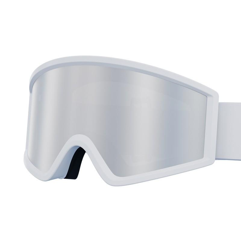 Cylindrical Double-Layer Anti-Fog Ski Goggles With Prescription Lens Insert UV Protection Windproof Snow Sports Eyewear