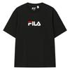 Fila Унисекс хлопковая футболка с коротким рукавом, прохладная на ощупь