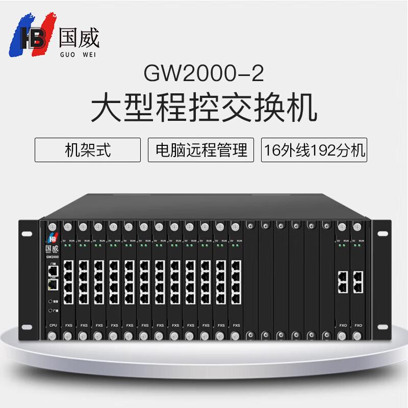 Guowei GW2000-2 Large Program Controlled Telephone Exchange
