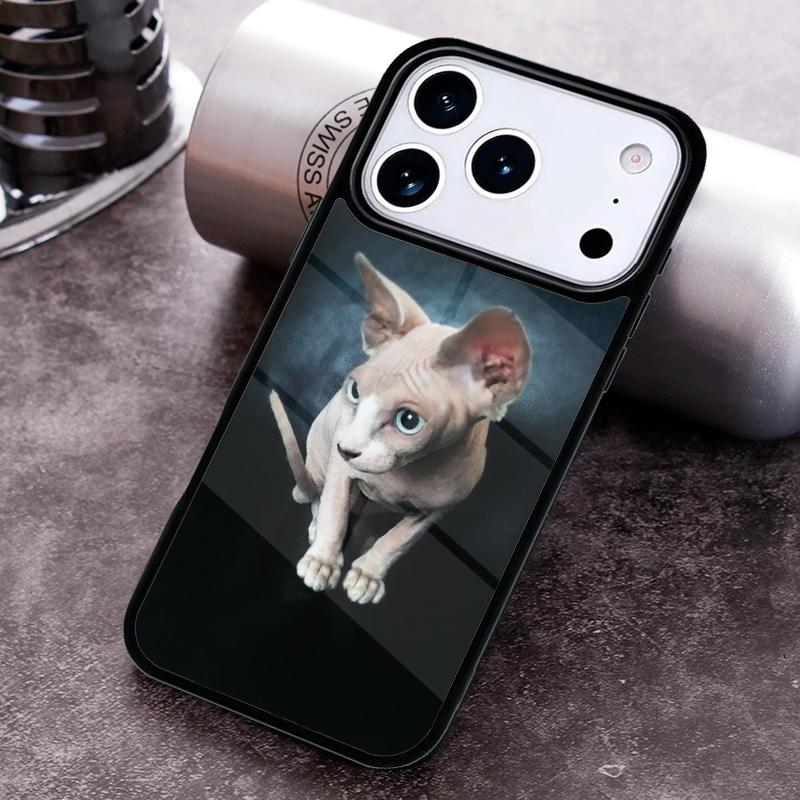 Sphinx Cat Phone Case For iPhone 17,16e,15,14,13,12,11,Mini,Pro,MAX soft Silicone Cover