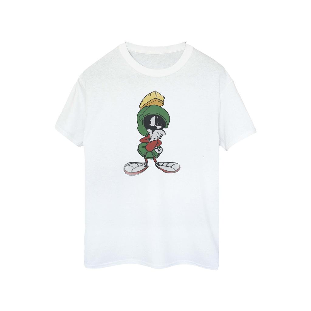 Looney Tunes Womens/Ladies Marvin The Martian Pose Cotton Boyfriend T-Shirt