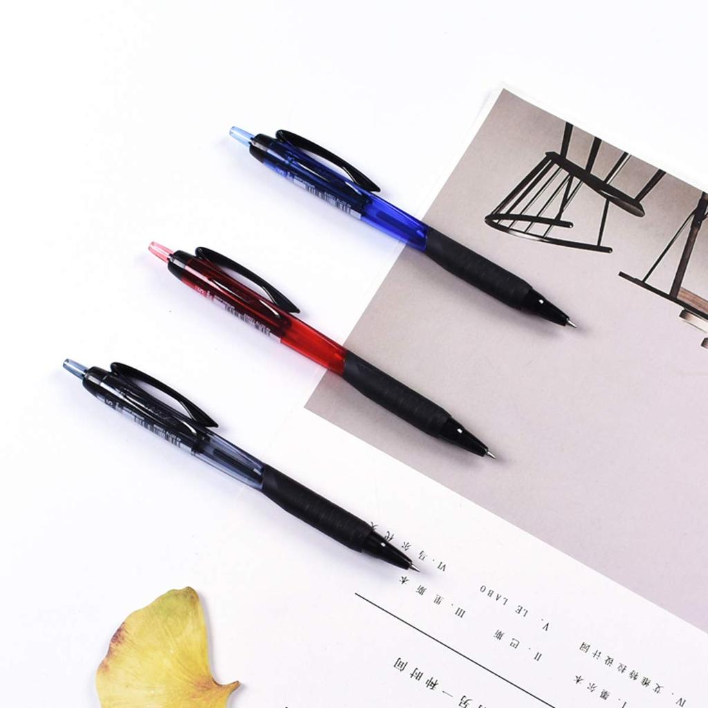 uni-ball Jetstream SXN101 0.7mm Blue Ink Roller Ball Pen Pack of 6 Smooth Retractable Writing Instruments