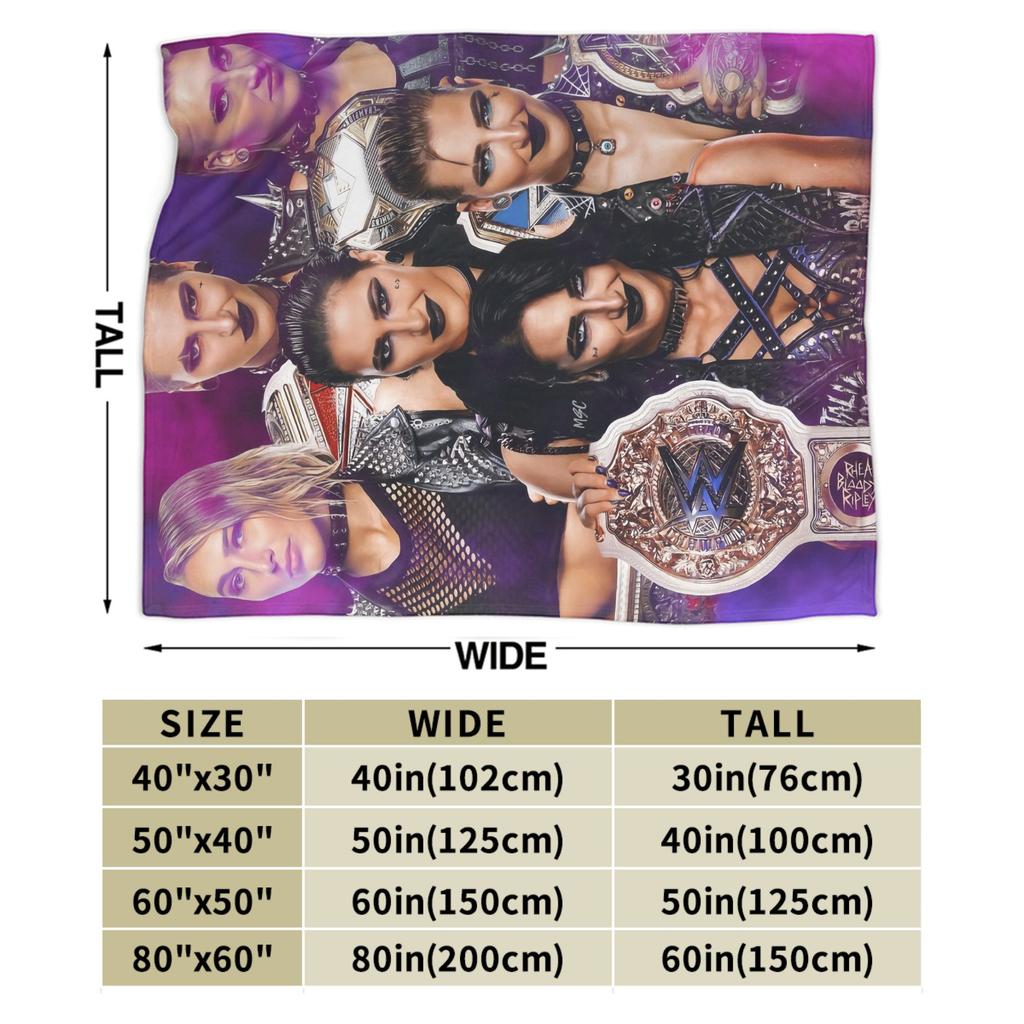 Рея Рипли Одеяла для рестлеров Теплое Мягкое Новинка Плюшевое Одеяло-плед для Девочек Мальчиков Уличное Фланелевое Покрывало Покрывало для Кровати
