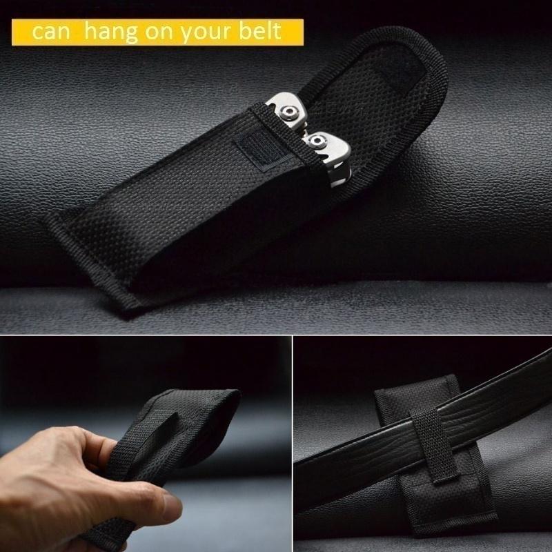 Креативные многофункциональные инструменты 15 в 1, складные плоскогубцы, многофункциональные инструменты для кемпинга, инструменты для выживания на открытом воздухе с нейлоновой сумкой