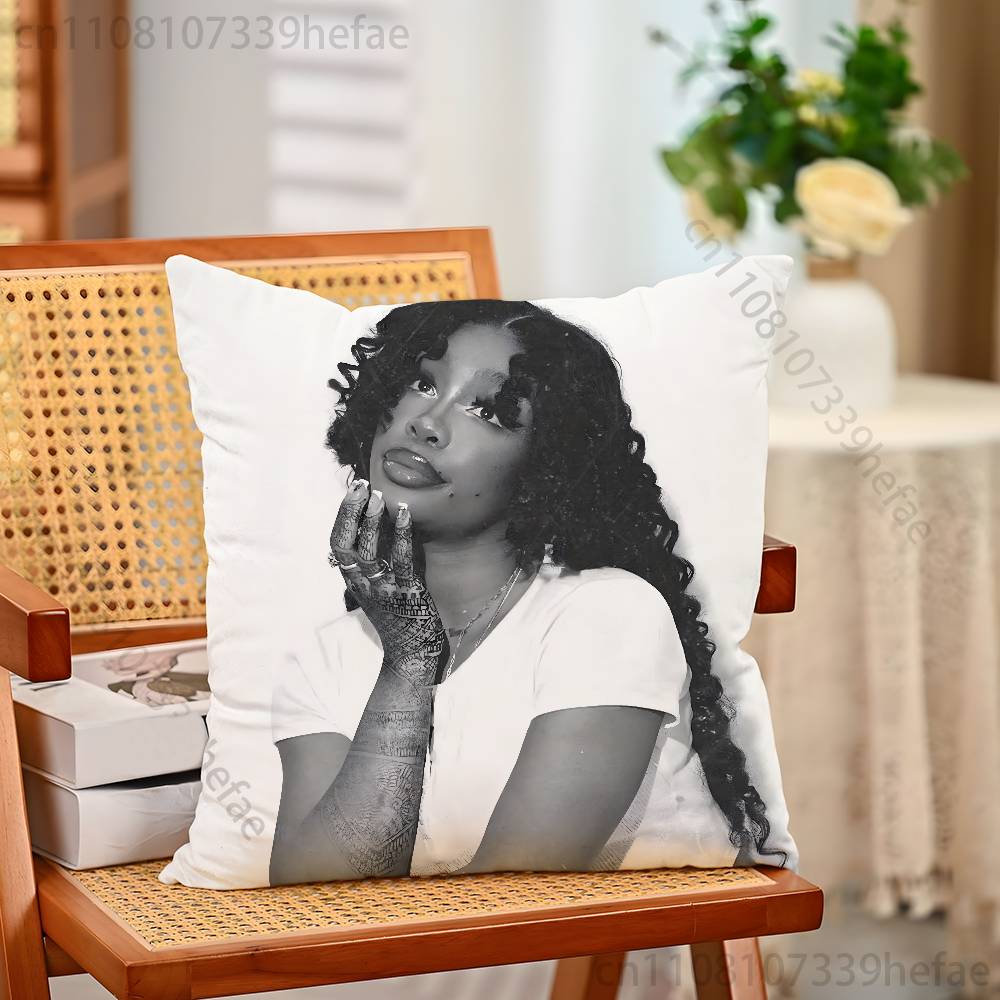 Singer SSZA Throw Pillow Case For Decoration 30cm 50cm 55cm Square Home Pillowcase Case
