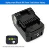 Совместим с литиевыми аккумуляторами Hitachi 18V моделей BSL1830, BSL1850, BSL1815X для зарядного устройства электрогаечного ключа/дрели