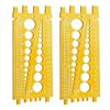 Durable Thread Gauge with Inch and Centimeter Ruler Bolt and Nut Identifier Gauge  Wall