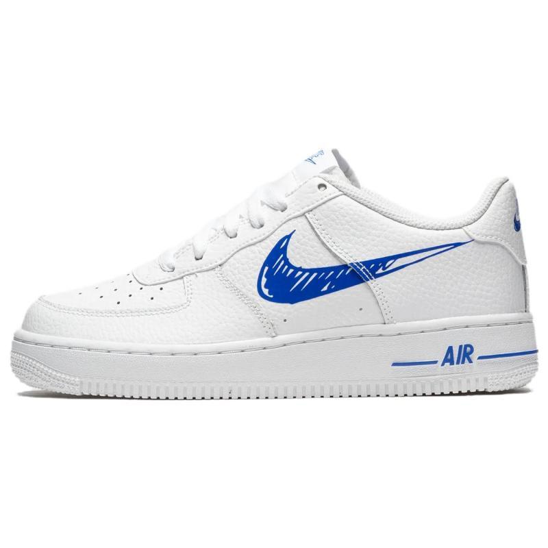 Nike Кроссовки Nike Air Force 1 Low Sketch White Royal GS DM3177-102