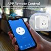 16a Tuya Zigbee Wi-Fi умная розетка с функцией монитора мощности настенная розетка адаптер голосовое управление работает с Alexa Google Assistant