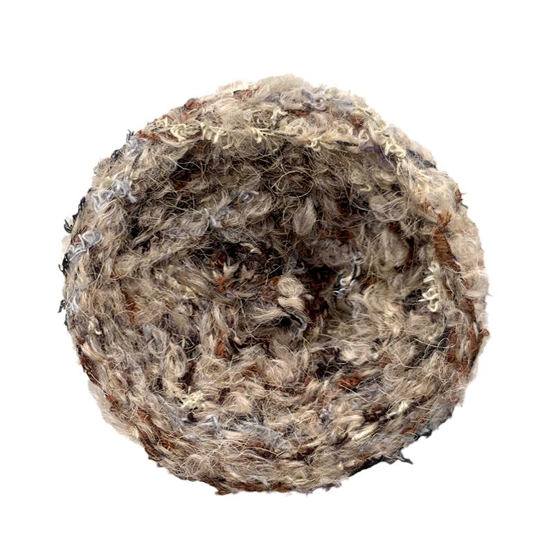 1 шт. цветная стильная пряжа с перьями, пушистая мягкая пряжа, клубок, принадлежности для вязания крючком своими руками