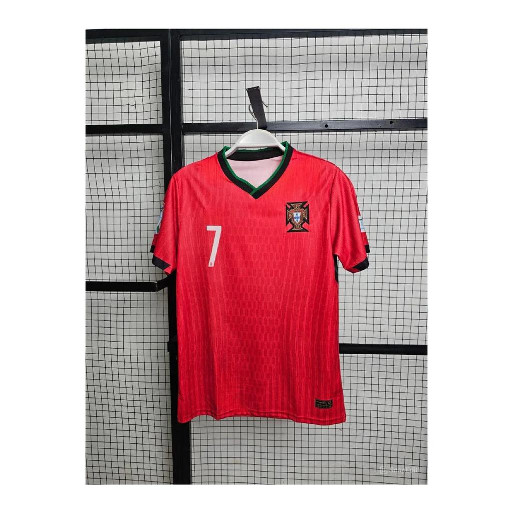 Португалия C.ronaldo новый сезон футбольная майка 2024 дышащая полиэфирная ткань Astroturf Джерси