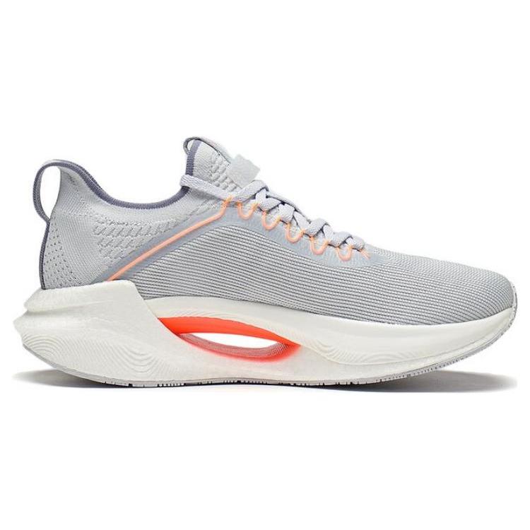 Li Ning Shadow Essential Устойчивые к истиранию Дышащие Низкие Беговые Кроссовки Мужские Серые ARRT007-3