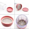 Manual Fine Mesh Sieve Cup Flour Powder Sifter Kitchen DIY Cooking Baking Tool