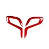 For BMW M-series carbon fiber shift head interior modification stickers, carbon fiber decorative stickers