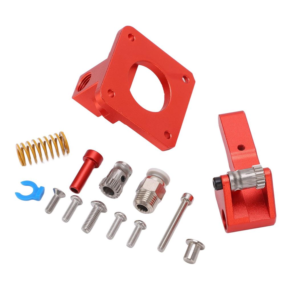 Extruder Aluminum Block Kit Dual Gear Extruder Feeder 3D Printer Accessories for CR 10S PRO
