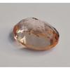 Oval Cut Natural Peach Morganite 8-10 Ct Fabulous Certified Loose Gemstone