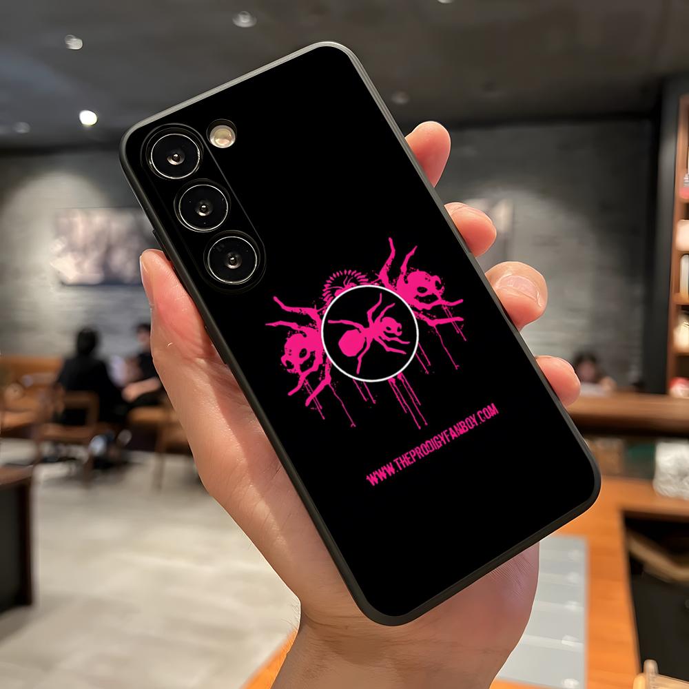 The Prodigy Artist Logo Phone Case For Samsung A56 A36 A26 A16 A15 A25 A35 A55 A14 A34 A24 A54 Black Soft Shell