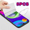 5 шт. защитные пленки для экрана Samsung Galaxy A52 A53 A13 A32 A12 A50 A51 A52S A72 A22 A71 A21S A70 A73 M12 M21 M52 M31S гидрогелевая пленка