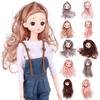 Игрушки Прически 1/6 BJD Кукольная Голова DIY Головной Убор Древние Кукольные Аксессуары 16 см Куклы