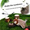 Cat Shaking Sparrow USB Rechargeable Electric Cat Toy Sound Interactive Dog Boredom Pet Teddy Toy