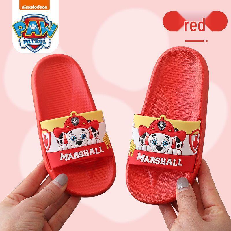 Paw Patrol Toddler Boys Non-Slip Indoor Slippers & Bath Sandals