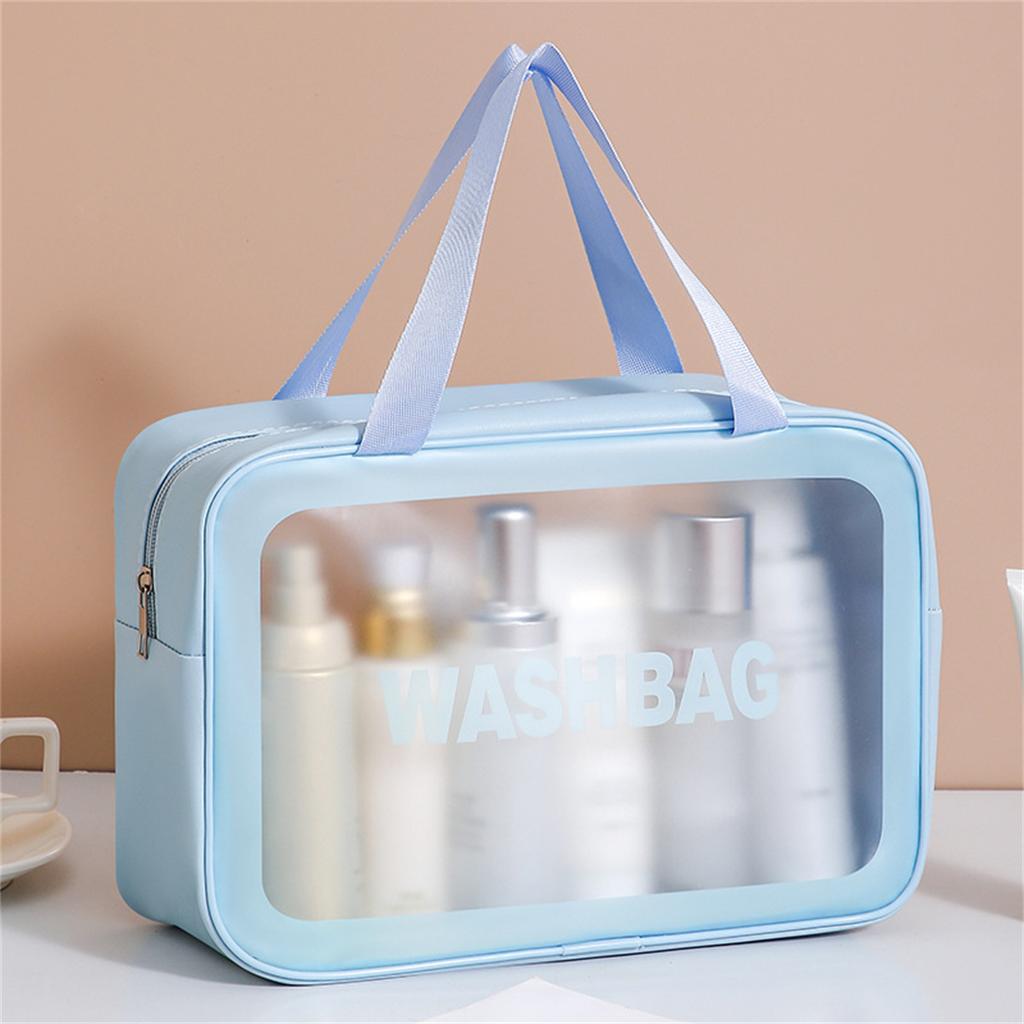 Large Capacity Thickened Wash Bath Swimming Portable Storage Cosmetic Bag Female Portable Travel Cosmetic Storage Bag