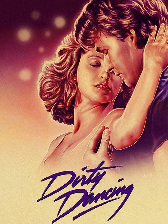 Грязные танцы кинопостер квадратный набор домашний декор настенная наклейка