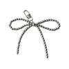 Fashionable Beaded Bowknot Phone Chain Stylish Keychain Pendant Bag Decoration Elegant Pendant for Backpack Purse Bag