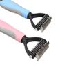 Pet Knot Combs Hair Brush Trimming Dematting Hair Remover Grooming Massage Tool for Cat Dog Hair Shedding Doubleside Beauty Tool
