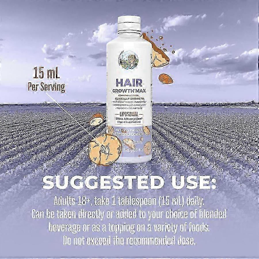 Mary Ruth's Liposomal Hair Growth Max With Lustriva,zx