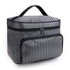 Большая косметичка с алмазной решеткой, женская водонепроницаемая профессиональная косметичка, мыть Necessaire Travel O
