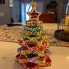 Gingerbread House Christmas Decoration Resin Gingerbread Christmas Tree Hanging Ornaments for Tree Holiday Party Home Decor