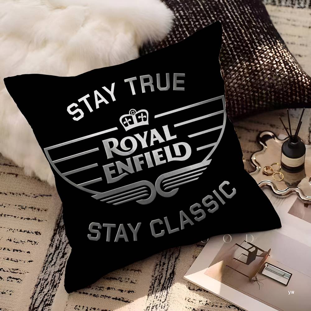 RROYALS EENFIELDS Logo Personalized Pillow Cover Kids Bedroom Wild Party Decor Pillowcase Kid Birthday Shower Gift
