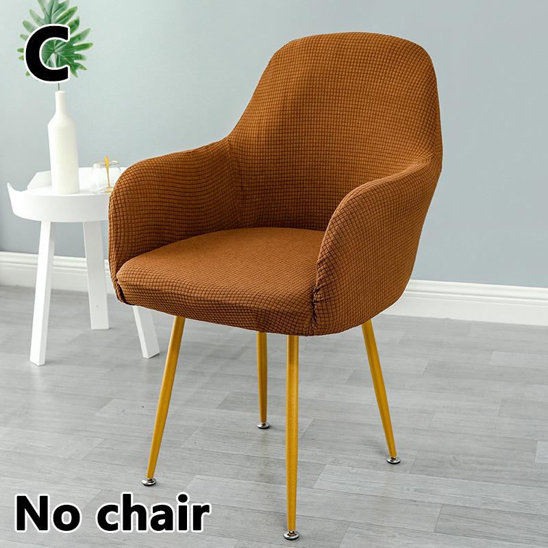 1PC Office Chair High Armrest Chair Elastic All-inclusive Chair Cover Dining Chair Slipcover