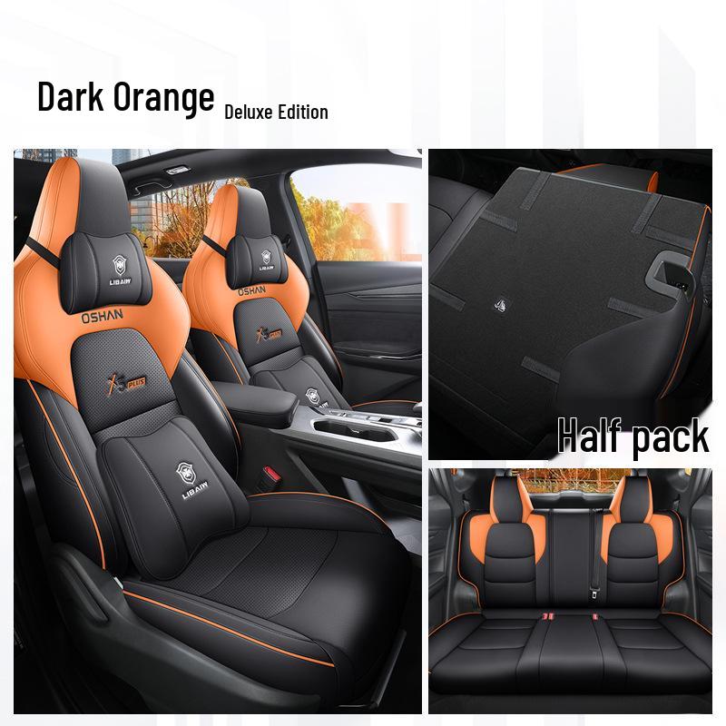 Custom Leather Car Seat Covers for 2023 Auchan X5PLUS - Full Coverage