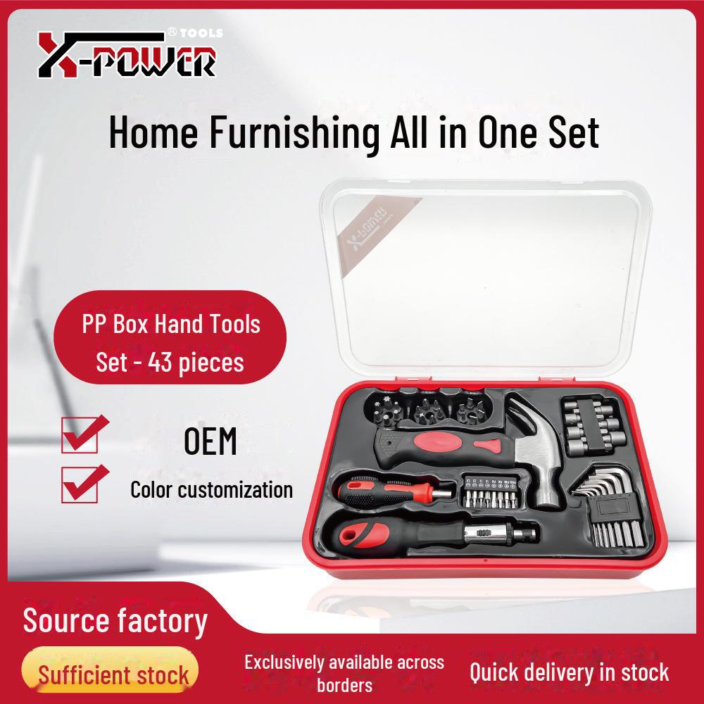 Многофункциональный набор бытовых инструментов: Полный комплект ручного оборудования для электриков.