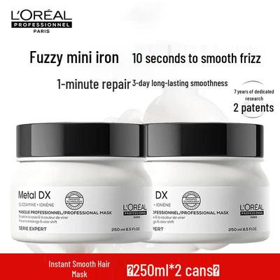 L'Oreal Pro Мгновенно разглаживающая восстанавливающая маска для волос Duo