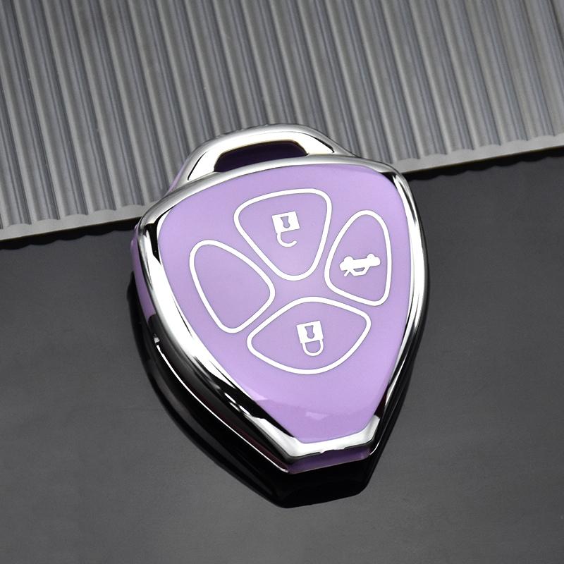 2 3 4 Buttons TPU Car Key Cover Remote Shell Bag for Toyota Avalon Corolla Camry RAV4 Crown Reiz Venza Matrix Case Accessories
