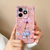 Phone Cases For Infinix Smart 8 Cover Cute Fashion Girl Butterfly Protective Matte Soft Silicone For Infinix Smart8 X6525 Fundas