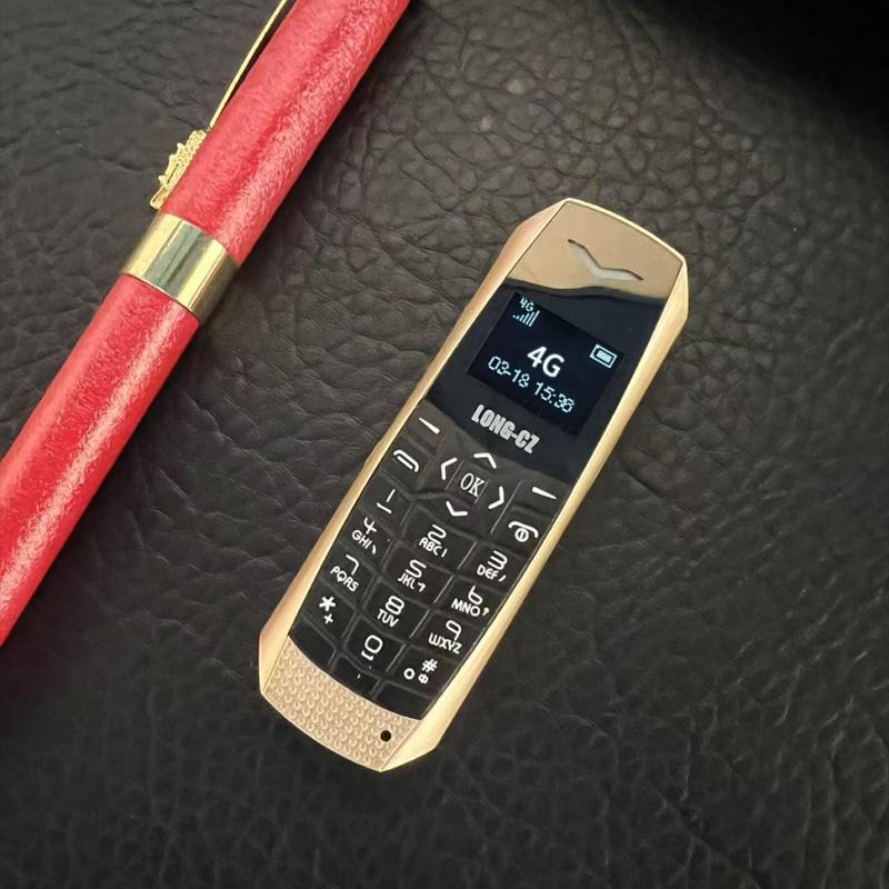 J60 4G супер мини сотовый телефон 1 ГБ ROM OLED экран LTE Bluetooth Mp3 плеер будильник 600 мАч супер легкий портативный мобильный телефон многоязычный